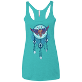 T-Shirts Tahiti Blue / X-Small Weird Dreams Women's Triblend Racerback Tank