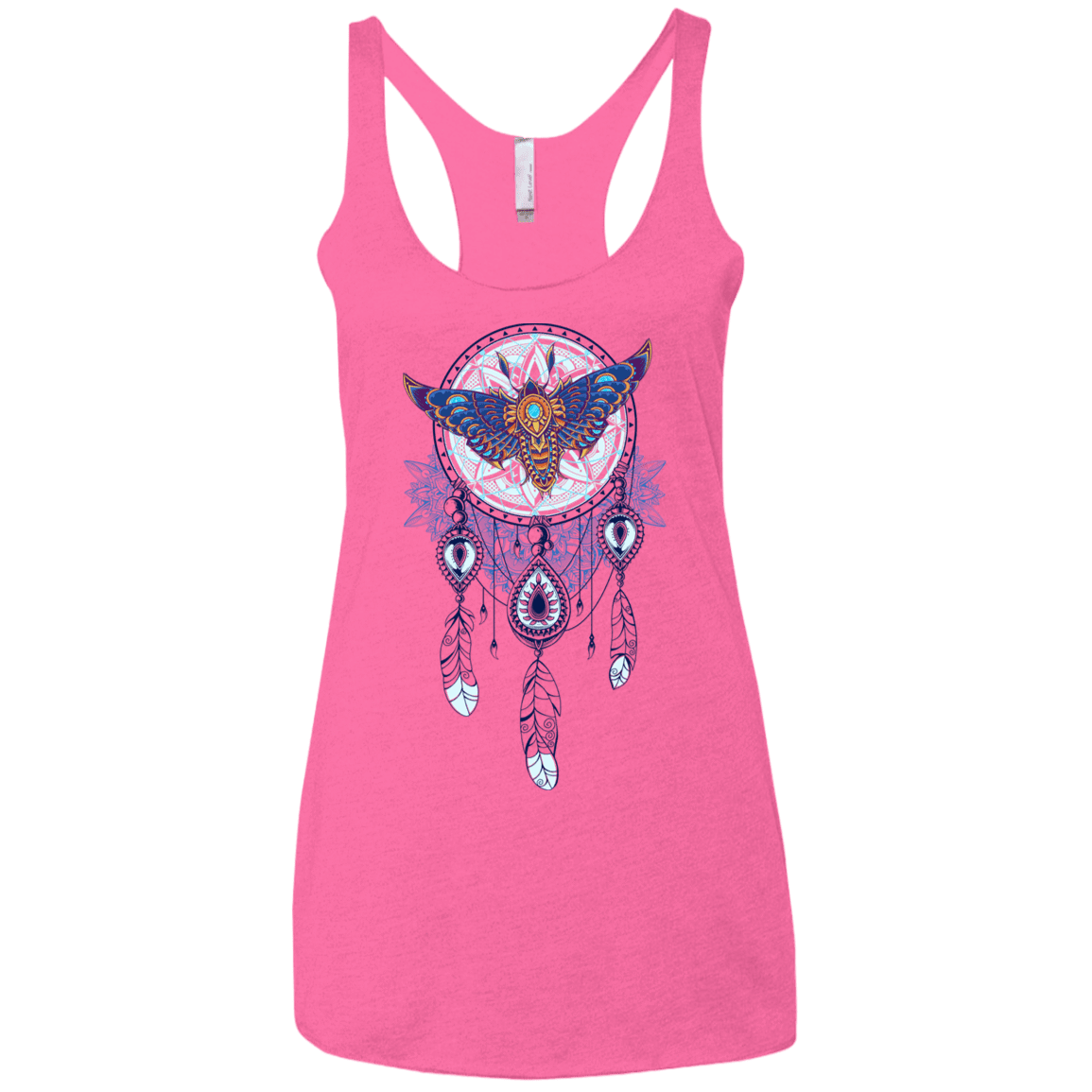 T-Shirts Vintage Pink / X-Small Weird Dreams Women's Triblend Racerback Tank