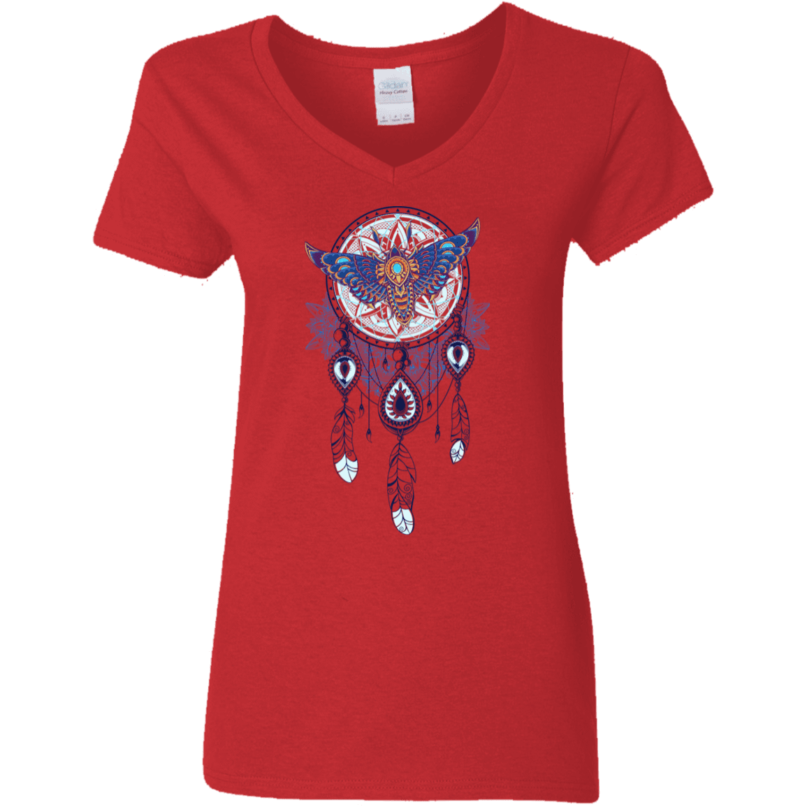 T-Shirts Red / S Weird Dreams Women's V-Neck T-Shirt