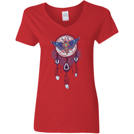 T-Shirts Red / S Weird Dreams Women's V-Neck T-Shirt