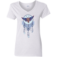 T-Shirts White / S Weird Dreams Women's V-Neck T-Shirt