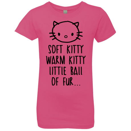 T-Shirts Hot Pink / YXS Weird Kitty Girls Premium T-Shirt