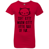 T-Shirts Red / YXS Weird Kitty Girls Premium T-Shirt