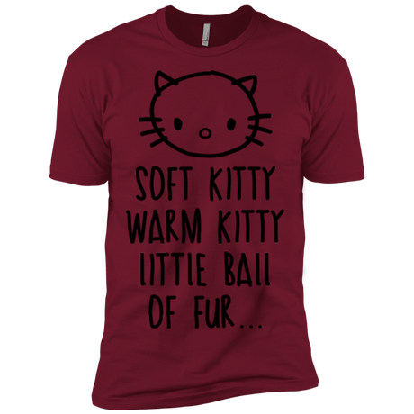 T-Shirts Cardinal / X-Small Weird Kitty Men's Premium T-Shirt