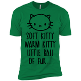 T-Shirts Kelly Green / X-Small Weird Kitty Men's Premium T-Shirt