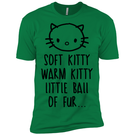 T-Shirts Kelly Green / X-Small Weird Kitty Men's Premium T-Shirt