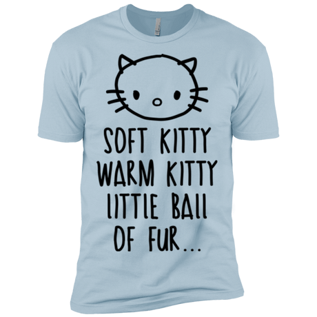 T-Shirts Light Blue / X-Small Weird Kitty Men's Premium T-Shirt