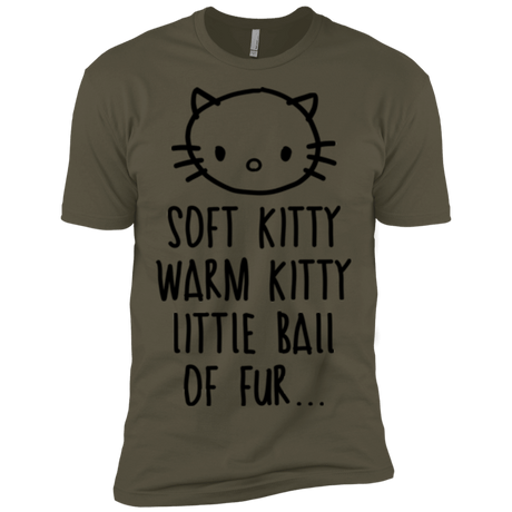 T-Shirts Military Green / X-Small Weird Kitty Men's Premium T-Shirt