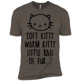 T-Shirts Warm Grey / X-Small Weird Kitty Men's Premium T-Shirt