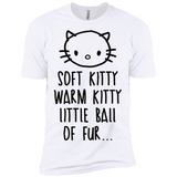 T-Shirts White / X-Small Weird Kitty Men's Premium T-Shirt