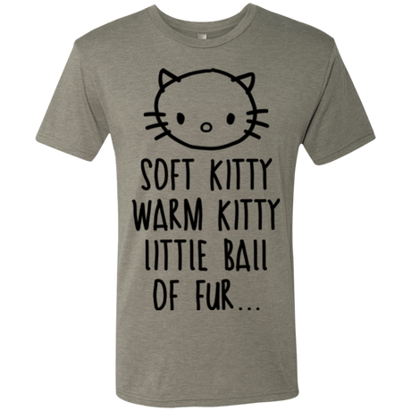 T-Shirts Venetian Grey / Small Weird Kitty Men's Triblend T-Shirt