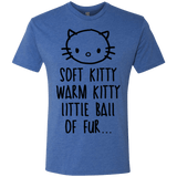 T-Shirts Vintage Royal / Small Weird Kitty Men's Triblend T-Shirt