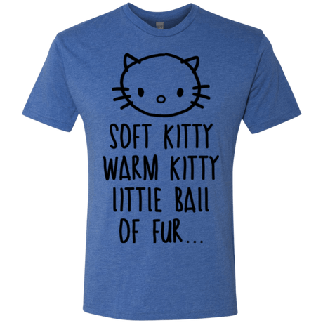 T-Shirts Vintage Royal / Small Weird Kitty Men's Triblend T-Shirt