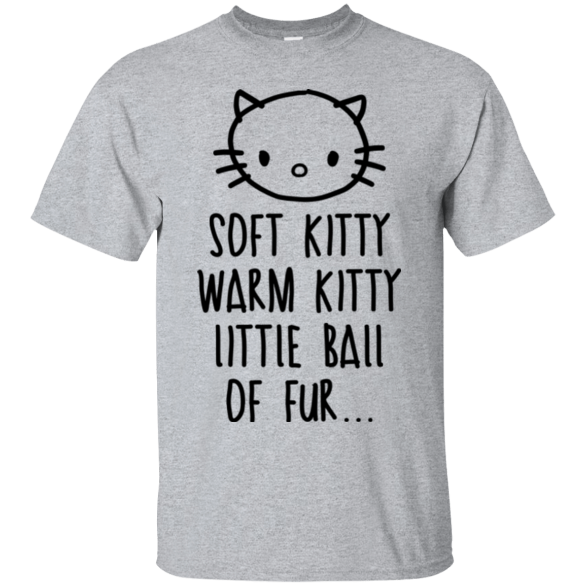 T-Shirts Sport Grey / Small Weird Kitty T-Shirt