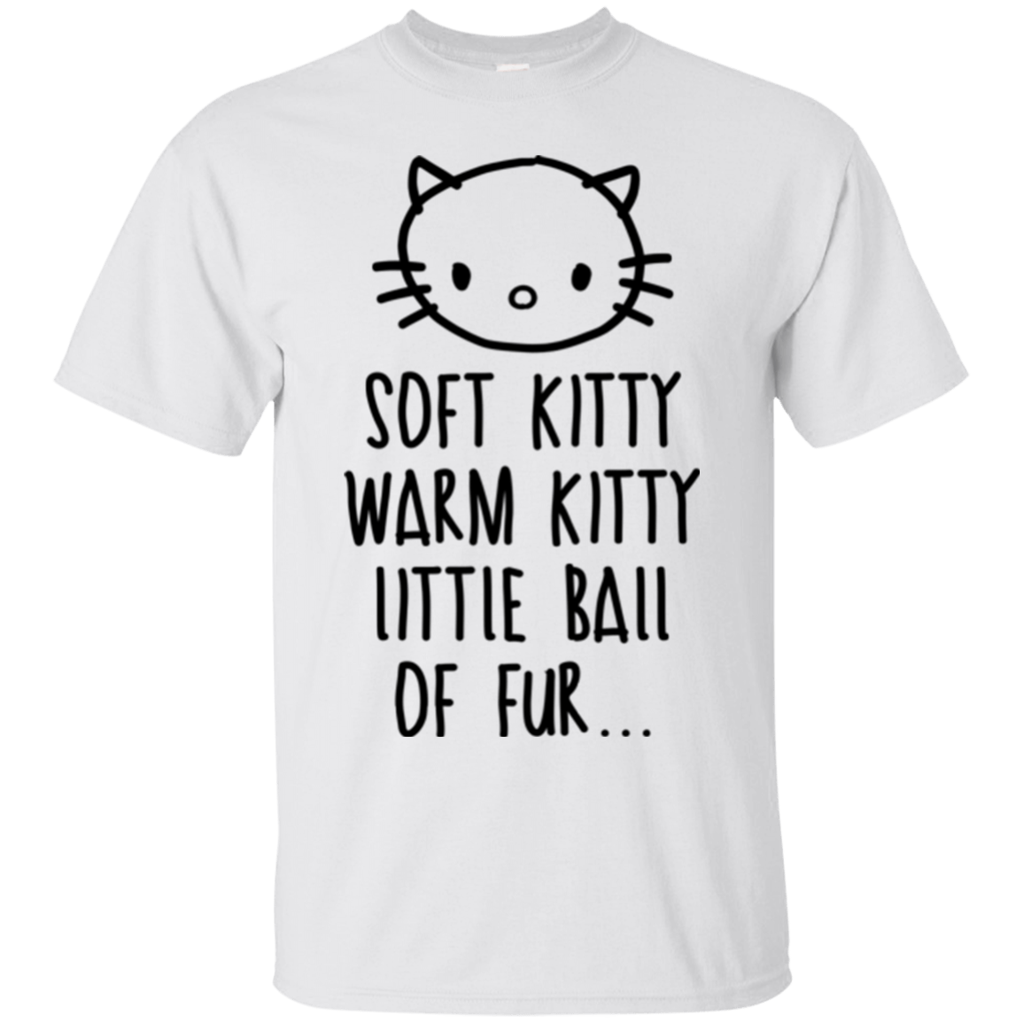 T-Shirts White / Small Weird Kitty T-Shirt