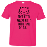 T-Shirts Hot Pink / 2T Weird Kitty Toddler Premium T-Shirt