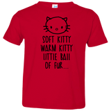 T-Shirts Red / 2T Weird Kitty Toddler Premium T-Shirt