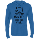 T-Shirts Vintage Royal / X-Small Weird Kitty Triblend Long Sleeve Hoodie Tee