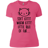 T-Shirts Hot Pink / X-Small Weird Kitty Women's Premium T-Shirt