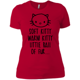 T-Shirts Red / X-Small Weird Kitty Women's Premium T-Shirt