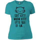 T-Shirts Tahiti Blue / X-Small Weird Kitty Women's Premium T-Shirt