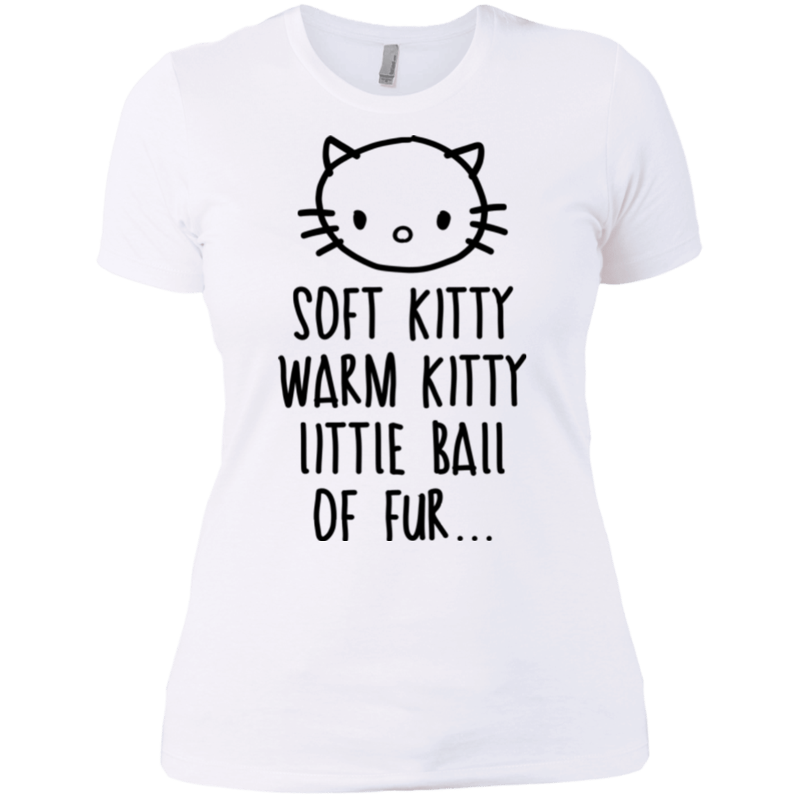 T-Shirts White / X-Small Weird Kitty Women's Premium T-Shirt