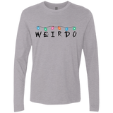 T-Shirts Heather Grey / Small Weirdo Men's Premium Long Sleeve