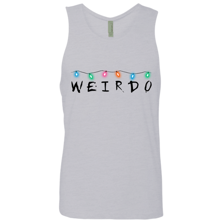 T-Shirts Heather Grey / Small Weirdo Men's Premium Tank Top