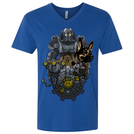 T-Shirts Royal / X-Small Welcome home Men's Premium V-Neck