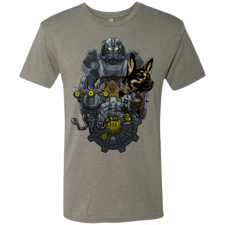 T-Shirts Venetian Grey / Small Welcome home Men's Triblend T-Shirt