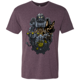 T-Shirts Vintage Purple / Small Welcome home Men's Triblend T-Shirt