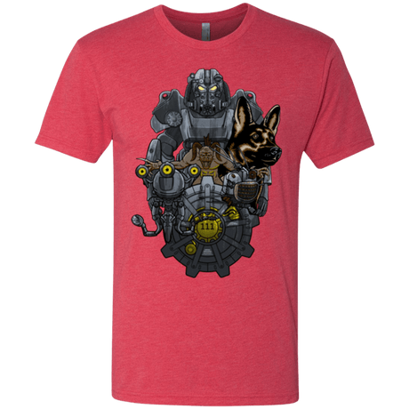 T-Shirts Vintage Red / Small Welcome home Men's Triblend T-Shirt