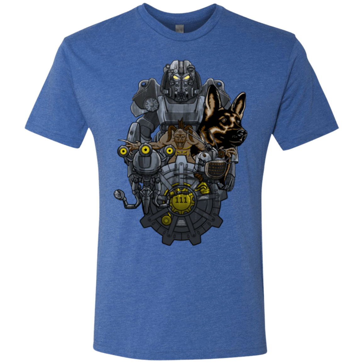 T-Shirts Vintage Royal / Small Welcome home Men's Triblend T-Shirt