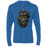 T-Shirts Vintage Royal / X-Small Welcome home Triblend Long Sleeve Hoodie Tee