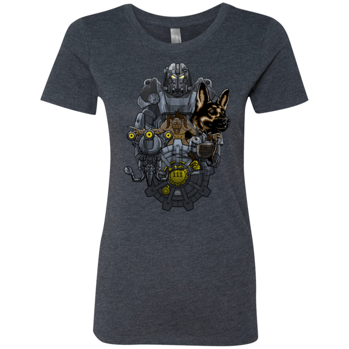 T-Shirts Vintage Navy / Small Welcome home Women's Triblend T-Shirt