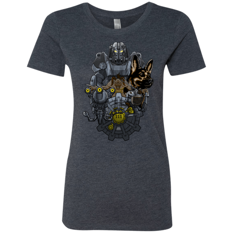 T-Shirts Vintage Navy / Small Welcome home Women's Triblend T-Shirt