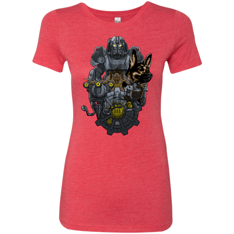 T-Shirts Vintage Red / Small Welcome home Women's Triblend T-Shirt