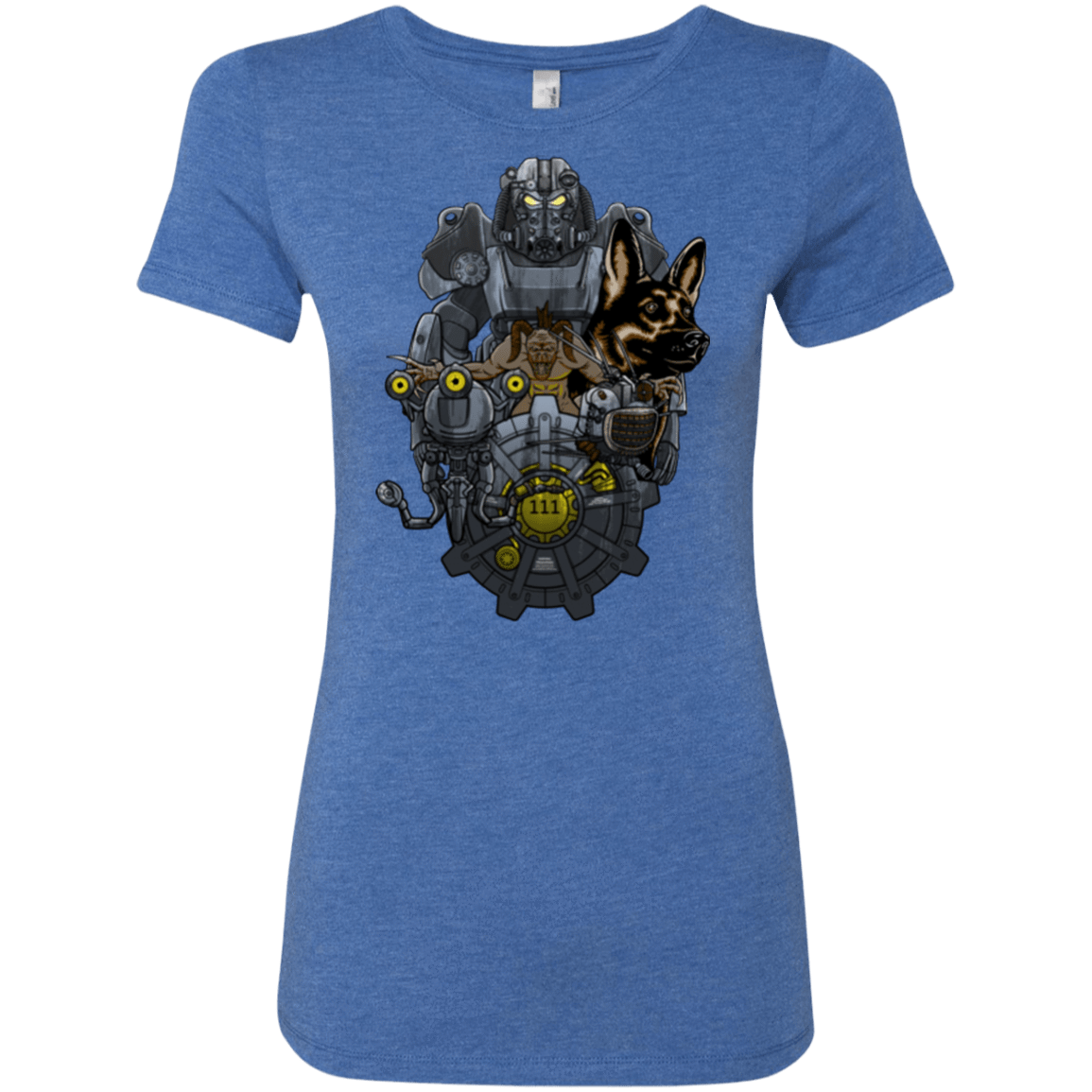 T-Shirts Vintage Royal / Small Welcome home Women's Triblend T-Shirt