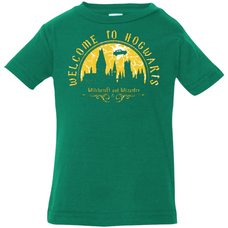 T-Shirts Kelly / 6 Months Welcome to Hogwarts Infant Premium T-Shirt