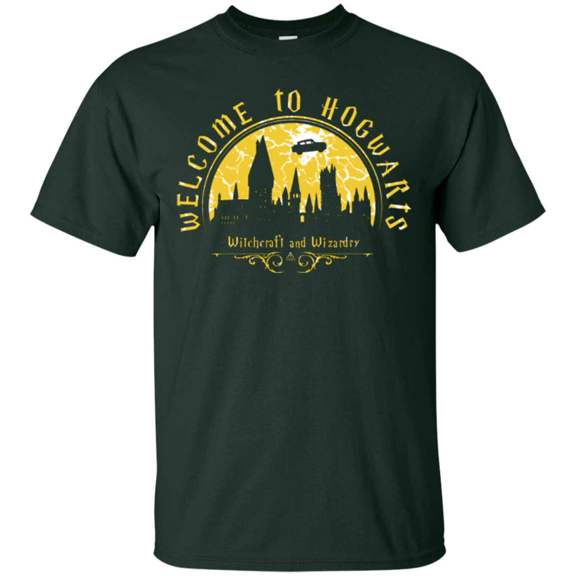 T-Shirts Forest Green / Small Welcome to Hogwarts T-Shirt