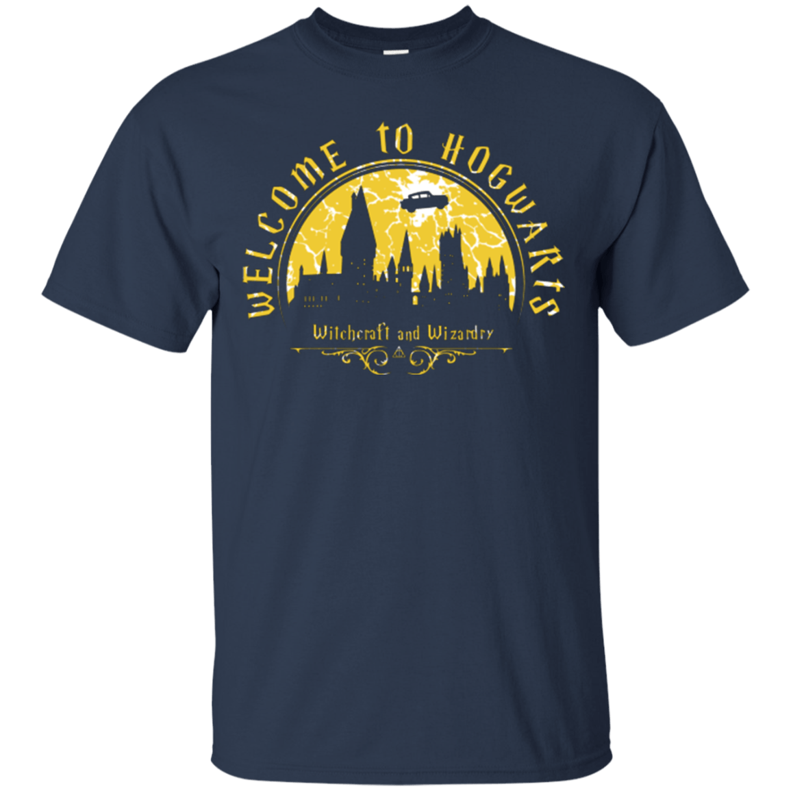 T-Shirts Navy / Small Welcome to Hogwarts T-Shirt
