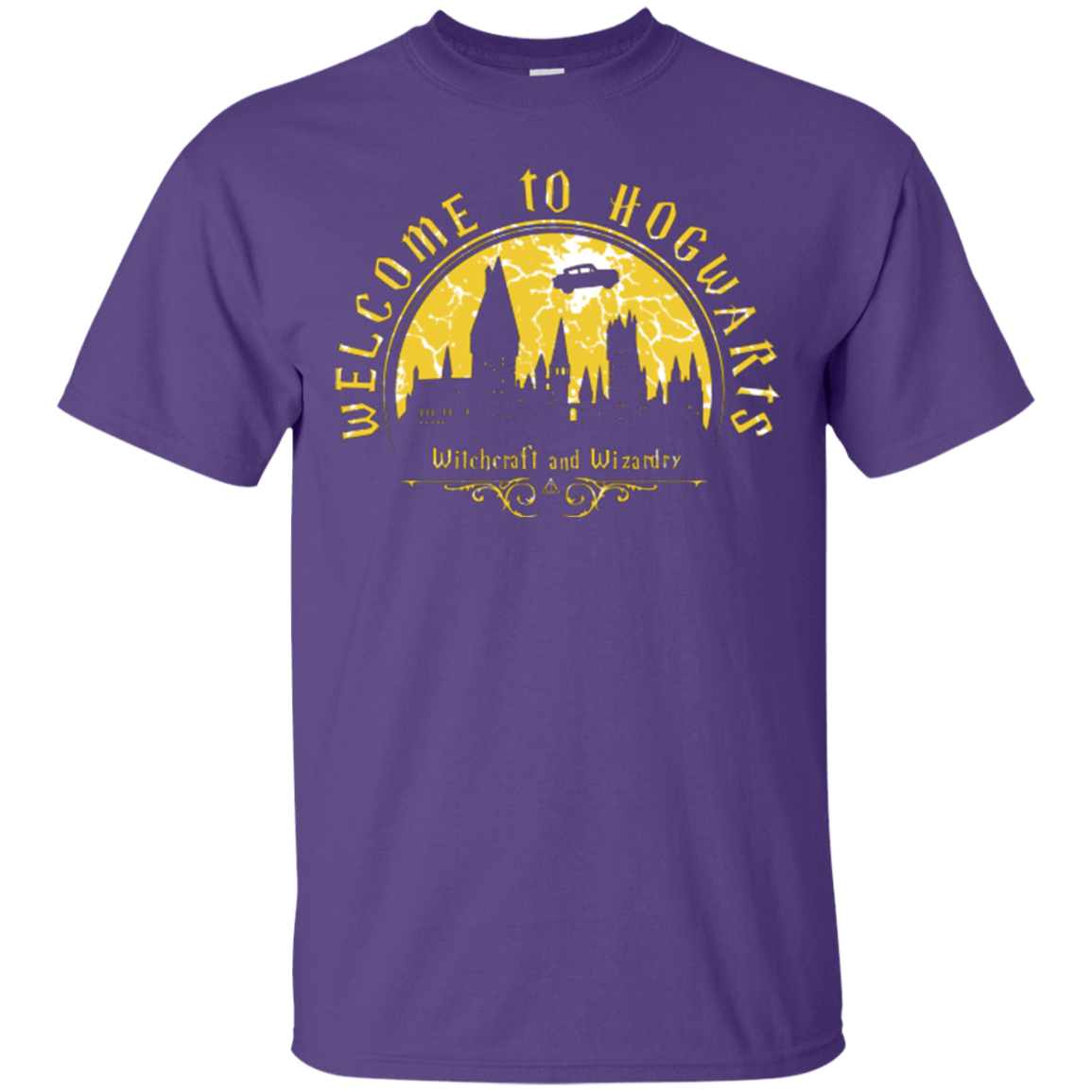 T-Shirts Purple / Small Welcome to Hogwarts T-Shirt