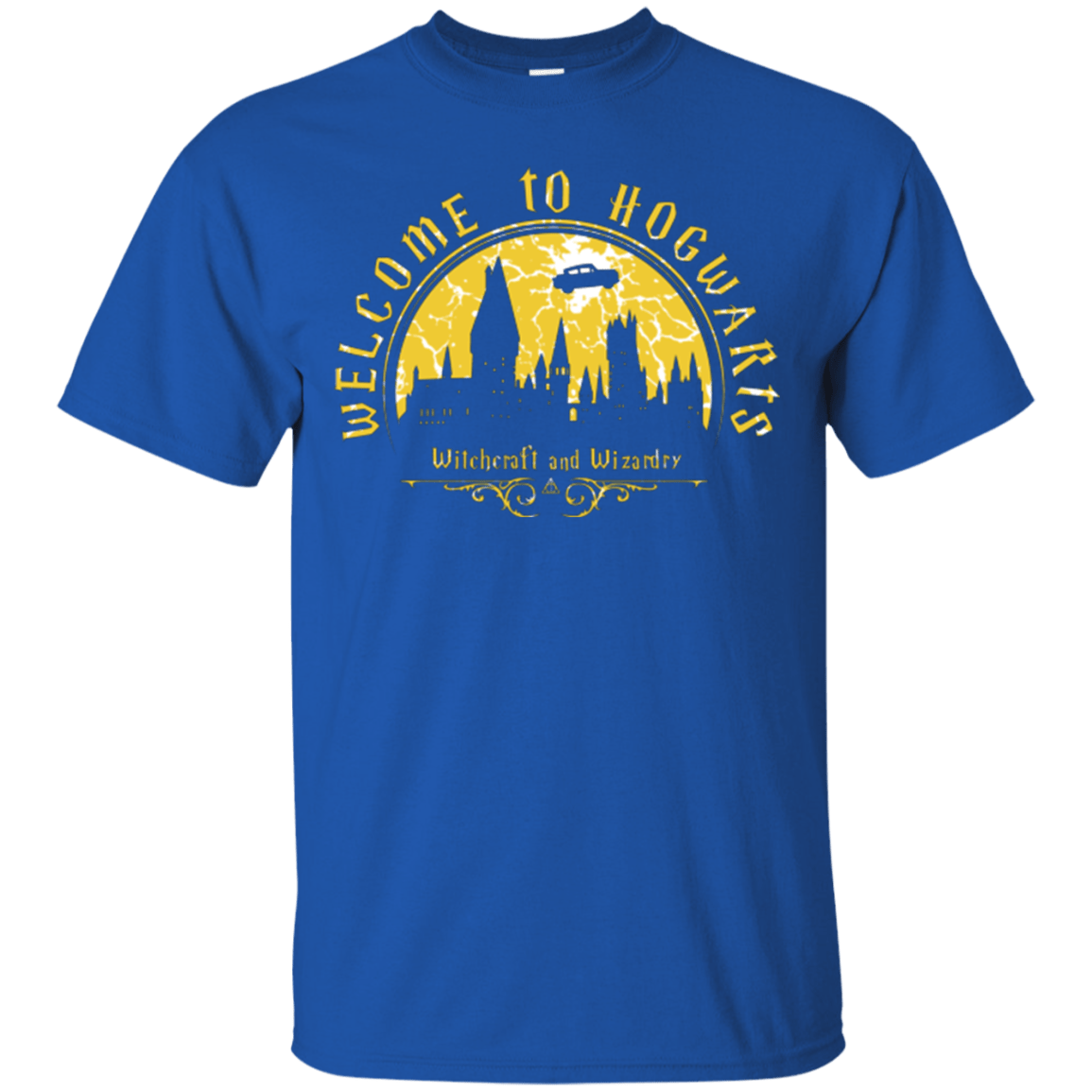 T-Shirts Royal / Small Welcome to Hogwarts T-Shirt