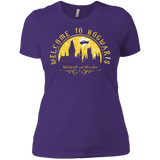 T-Shirts Purple / X-Small Welcome to Hogwarts Women's Premium T-Shirt