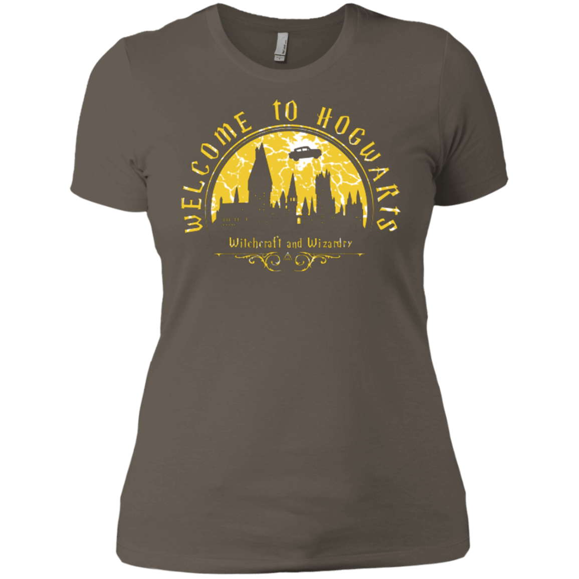 T-Shirts Warm Grey / X-Small Welcome to Hogwarts Women's Premium T-Shirt