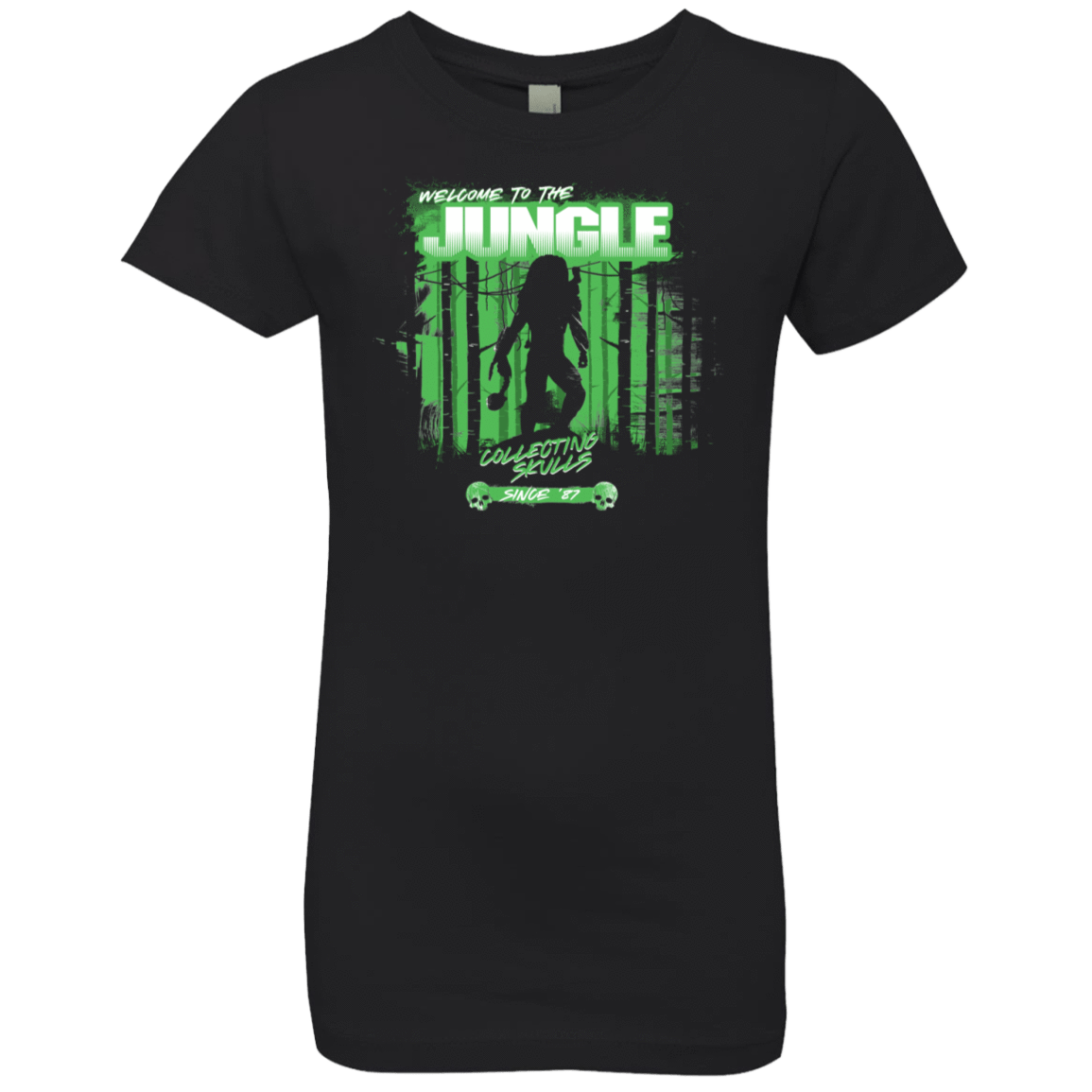 T-Shirts Black / YXS Welcome to Jungle Girls Premium T-Shirt