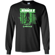 T-Shirts Black / S Welcome to Jungle Men's Long Sleeve T-Shirt