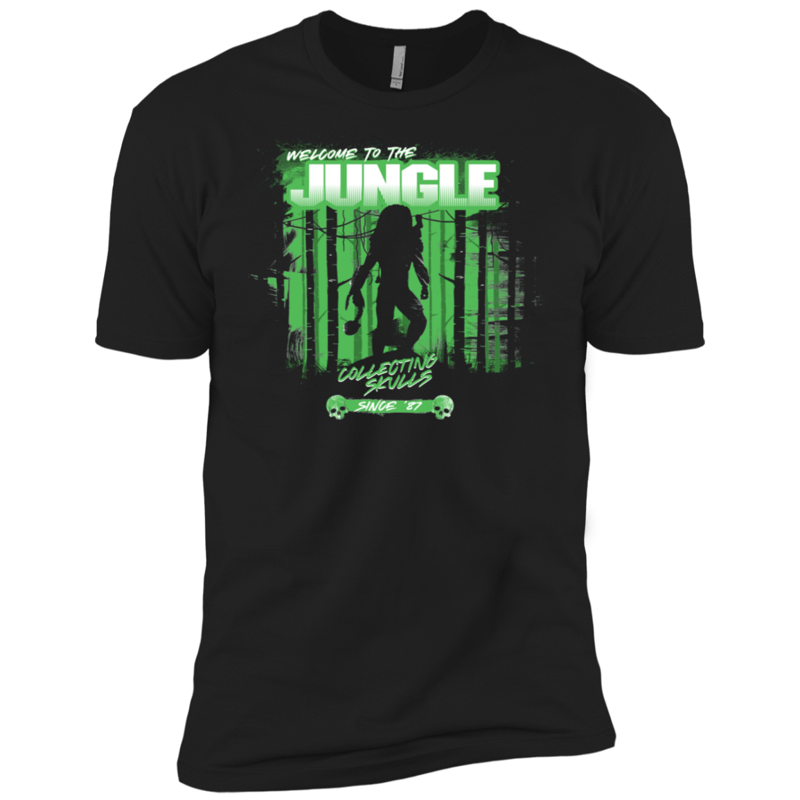 T-Shirts Black / X-Small Welcome to Jungle Men's Premium T-Shirt