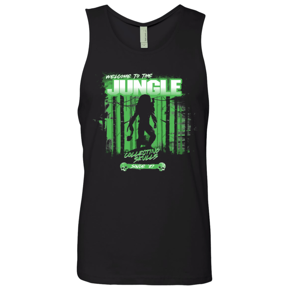 T-Shirts Black / S Welcome to Jungle Men's Premium Tank Top