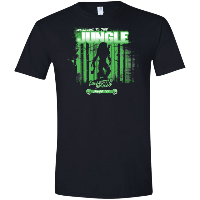 T-Shirts Black / X-Small Welcome to Jungle Men's Semi-Fitted Softstyle